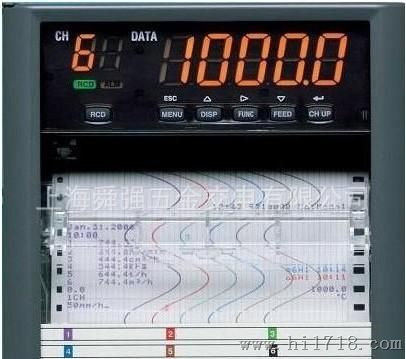 现货供应日本横河 工业有纸记录仪SR10006