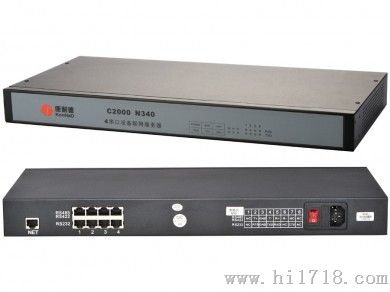 康耐德C2000 N340 4口串口服务器，4串口联网服务器