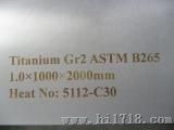 ASTM B265 GR2钛标板