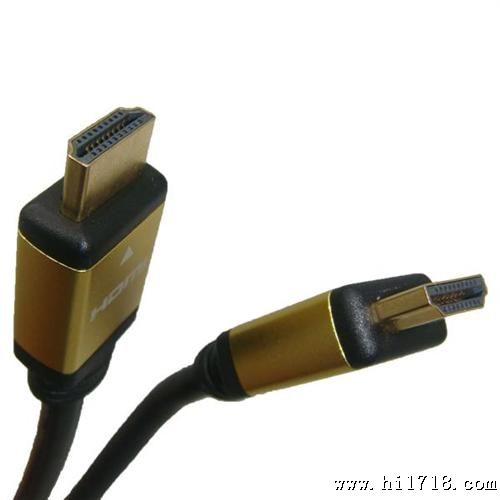 超薄HDMI音视频线 HDMI高清线 1.4版本 镀金接
