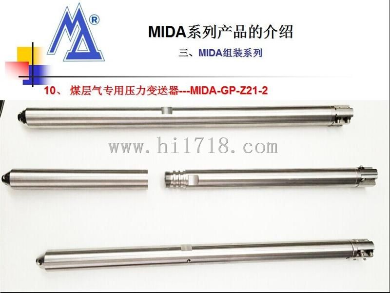 MIDA-GP-Z21煤层气井下电子压力计