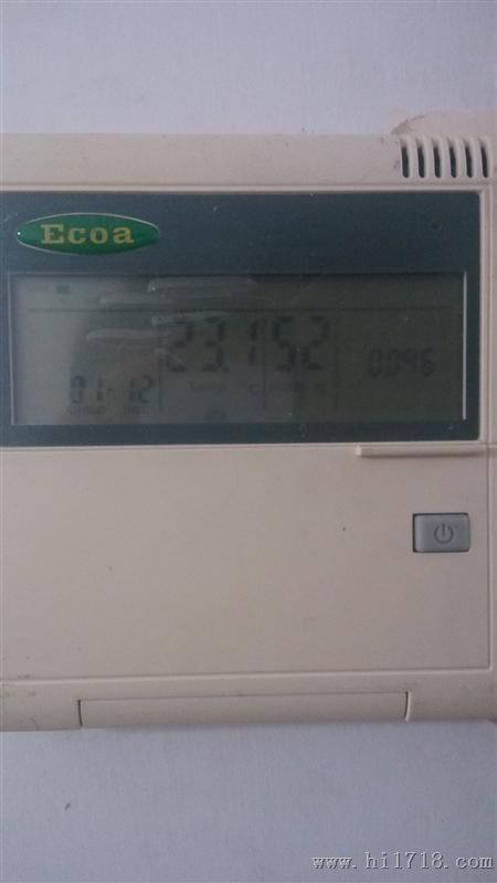 Ecoa室内带显示温湿度感测器，支持Modbus协议输出