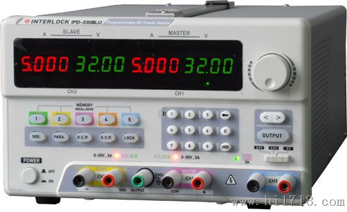IPD-3305SLU（30V5A三路输出）程控直流电源