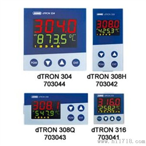 JUMO dTRON 304/308/316可编程调节器/控制器(703044/703042)