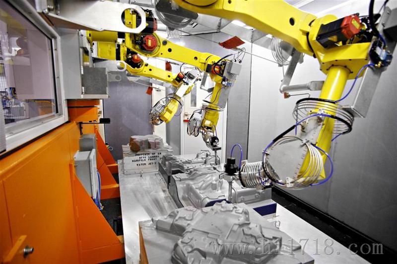 自动化水切割机械手|FANUC发那科切割机器人系统集成