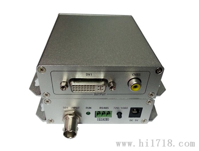 3G/HD-SDI转DVI&CVBS转换器（DVI变频输出）