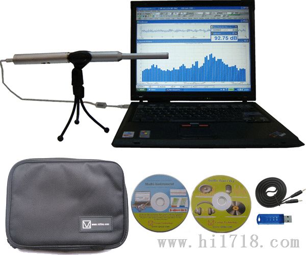 高实时音频频谱分析仪, 示波器,频谱分析仪、声级计VT RTA-168A