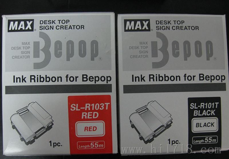 MAX优质标签机PM-100A彩贴机原装色带SL-R101
