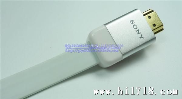 厂家批发 SONY\/索尼HDMI扁平线 1.4版高清连