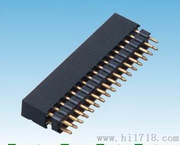 PCB板对接单双排接插件母座 DIP 排母