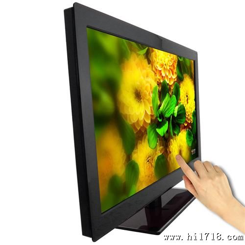 【厂家批发】23.6寸 触摸显示器 U显示器，VGA接口广告 机批发