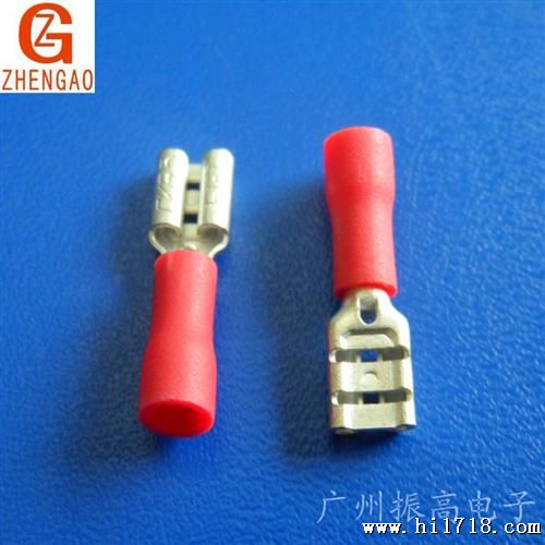 供应 冷压插簧 FDD1-187红色插簧/端子/端头