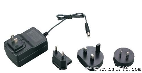 12W系列 可换AC插头电源适配器