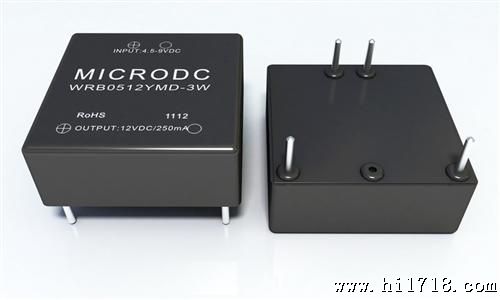 WRB0512YMD-3W宽电压隔离电源模块DC-DC CONVERTER