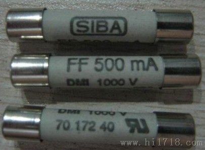SIBA熔断器,SIBA保险管,现货