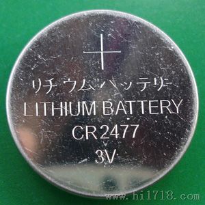 供应山西CR2477人员定位卡电池3V煤矿识别卡电池