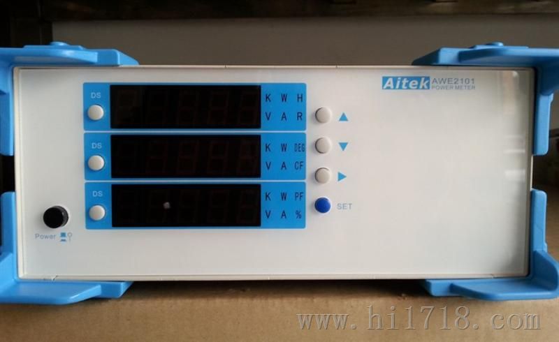 AWE2101A/B/C-URS单相电参数测量仪 功率计