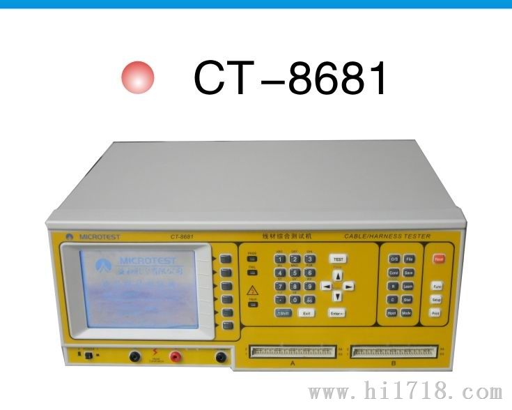 线材测试仪/导通测试机/-8681/-8681FA/-8681N