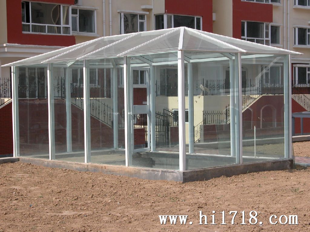 湖北武汉厂家 制作安装 钢结构 玻璃别墅阳光房