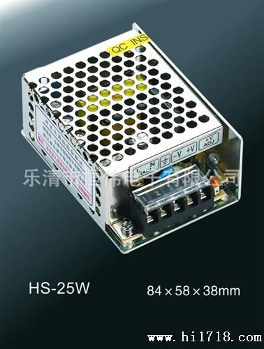【厂家供货】25W/5V紧凑型开关电源  LED灯条电源【价格优惠】