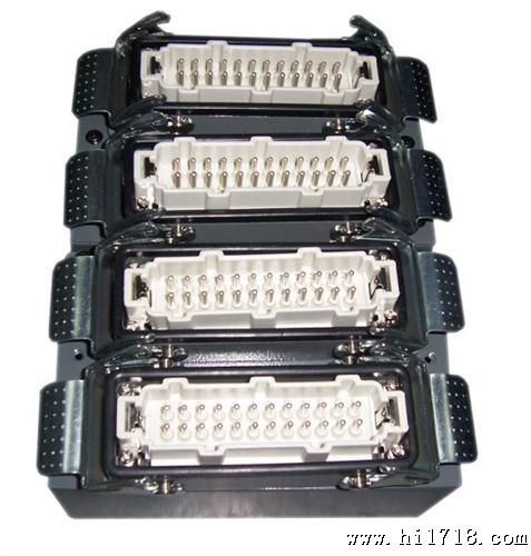 厂家批发16P 24P热流道接线盒 连接器 插座 重载工业连接器