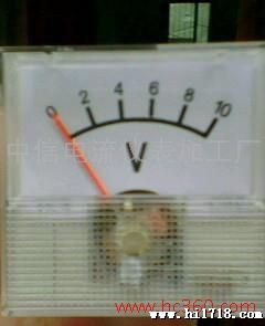 指针式电压表 电流表 直流电压测量仪表