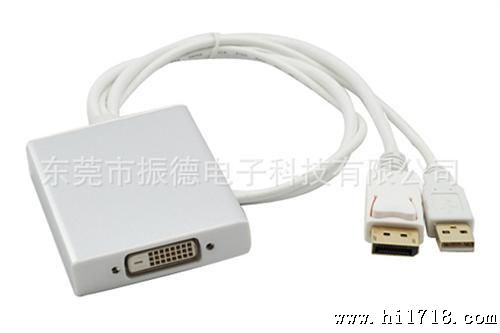 Displaort+U Audio TO HDMI F 连接线 转接头 转接线