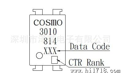 K30101D替代PC814，冠西COO光耦、光耦合器、光电耦合器
