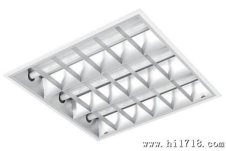 供应600*600 led格珊灯 t8 三条灯管 嵌入式灯盘 30w格栅灯