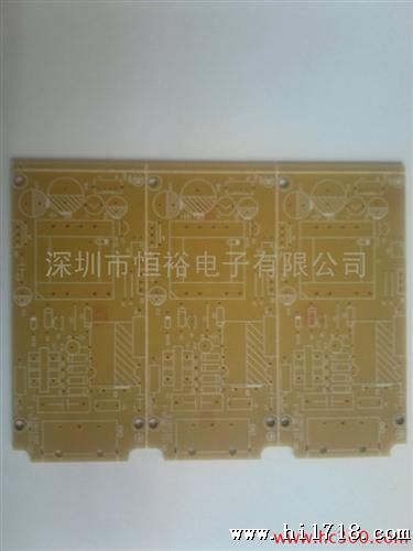供应恒裕单面纸板94HB,94V0,PCB电路板