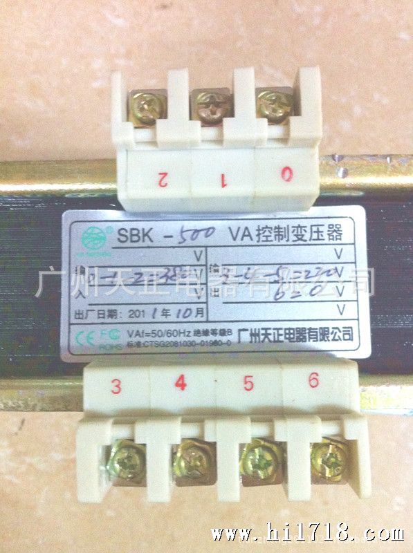 广州天正 厂家直销 三相自耦隔离变压器 SBK-