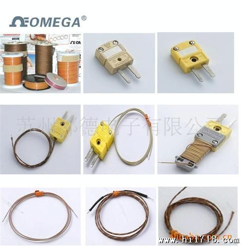 供应美国Omega热电偶 测温线 温度传感器快速 连接端子 K型 T型