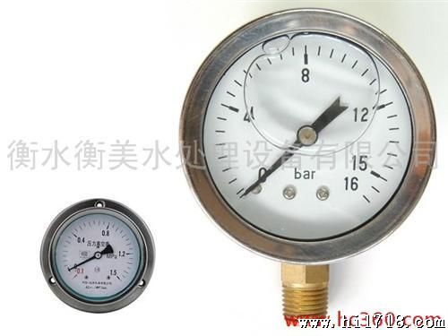 供应衡美HM048充油耐震压力表