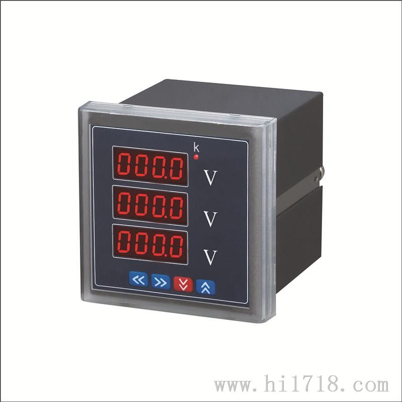 CL80-AV3三相电压表厂家，智能数显表价格