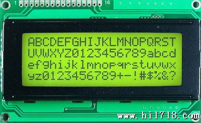 2004A 字符点阵液晶屏 STN液晶显示模块 CO
