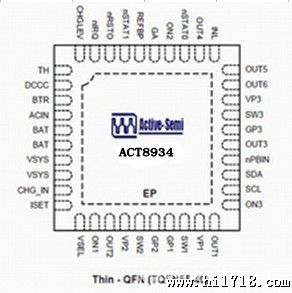 A8934 原装 PMU电源管理芯片 现货优势