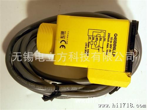 美国邦纳BANNER光电传感器Q45BB6LLP
