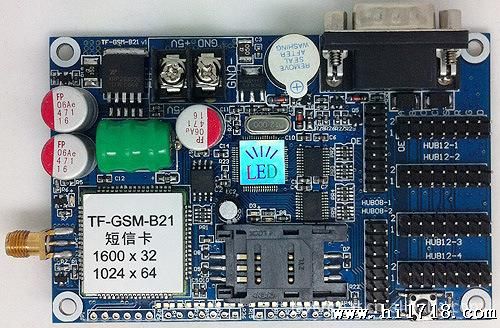 炫蓝光科技 无线LED显示屏控制卡 短信卡[TF-GSM-B21]