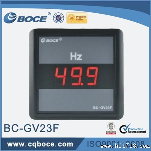 【】交流数显频率表,交流数字频率表,BC-GV23F,72*72mm