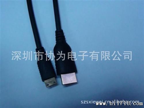 供应MINI HDMI CABLE ,MINI HDMI线，支持1080P高清分辨