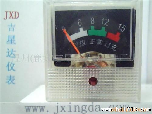 吉星达仪表生产应急灯 矿灯 电瓶灯 电压表