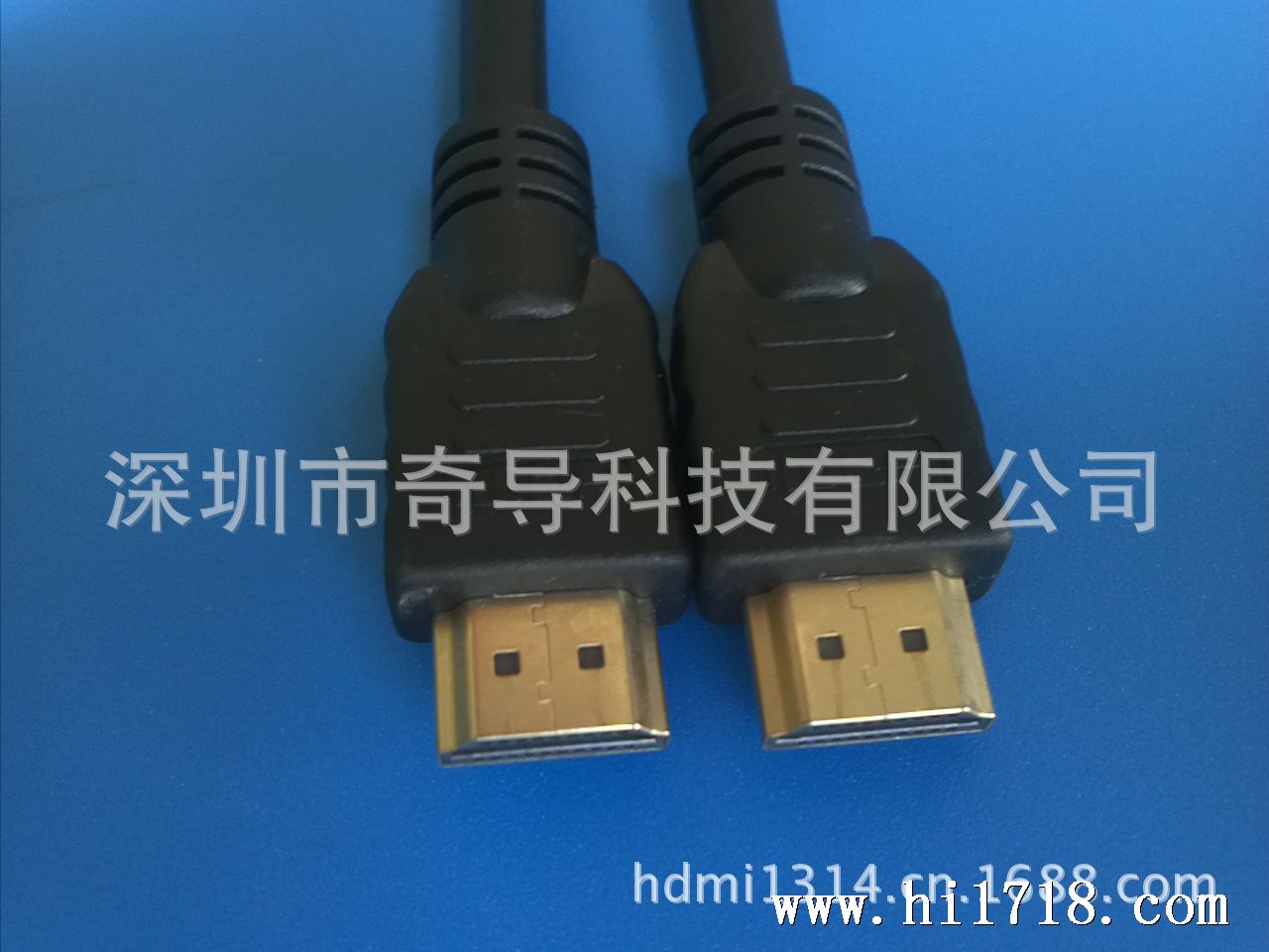 厂家直销hdmi v1.3 cat2 高清线 1米m/m 统一通用型连接线