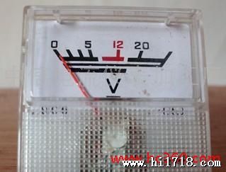 中信91C16直流电压表，12V指针式直流电压测量仪表
