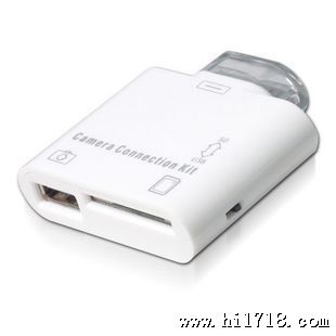 苹果 ipad 1 ipad2 读卡器 二合一 相机 SD卡2合1连接