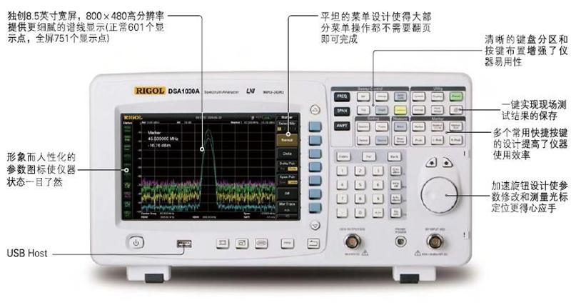 北京普源DSA1030 频谱分析仪工作原理