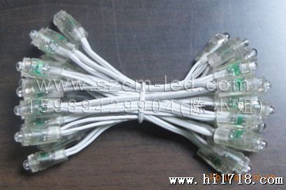 9mm白光—深圳龙华厂家生产供应LED户外广告高亮度外露水灯