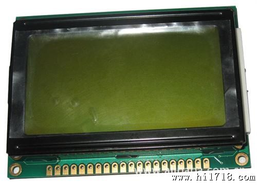 外形尺寸75×55.0液晶屏 12864图形点阵60.0×32.5 单色LCD