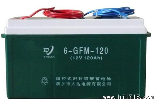 太阳能6GFM-120TY蓄电池