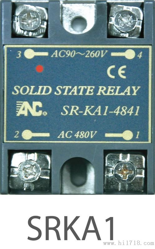 SSR固态继电器 单相 交流/直流电阻输出控制  SRKA