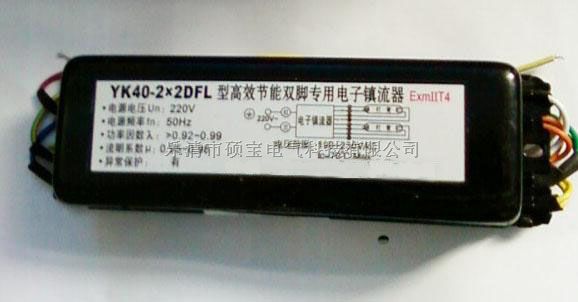 YK40-2x2DFL荧光灯爆电子镇流器